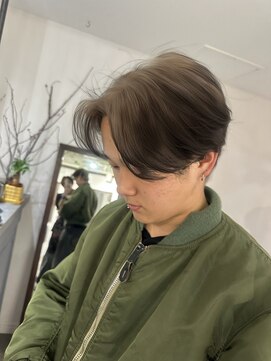 イリ 梅田(ili) ニキ風エンドカラー/センターパート