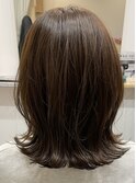 レディース 外ハネミディアムヘア☆