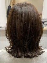 ナウト(now.t) レディース 外ハネミディアムヘア☆