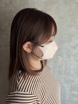 メロウ(mellow) ブリーチなしダブルカラー×ヘーゼルベージュ
