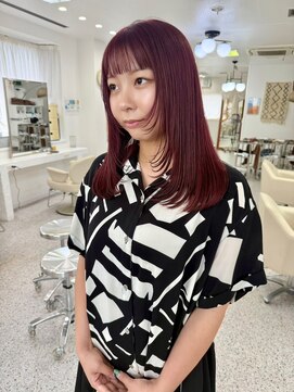 ユイマァル 倉敷店(YUIMARL) 顔周りレイヤー×韓国レイヤー