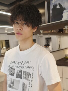 アンサー 渋谷(ANSWER) シャドウパーマルーズパーマ波巻きマッシュツイストスパイラル