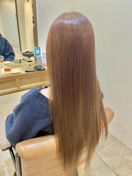 スーリール 野芥店(Sourire) 髪質改善カラー/サンドベージュ