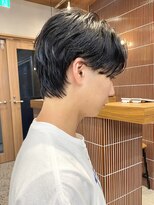 エリマバイフィフス 調布(elima by fifth) 調布フェザーショートシャドウパーマセンターパートウルフゆるめ