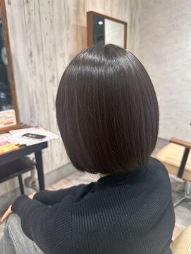エヌアンドエー 杉戸高野台店(N&A) 髪質改善で作る『極上の艶』×ワンカールボブ