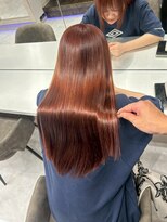 キング 梅田店(K!ng) ハイライトカラーミルクティーベージュレイヤーカットオルチャン