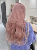 インナーカラー/トリートメント/デザインカラー/ペールピンク