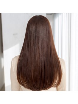 リーブラヘアスパ Libra hair spa 貝塚店の写真/憧れの柔らかさ!髪質改善ストレートで叶える、理想のツヤ髪へ☆