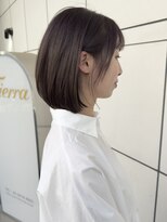 ティエラ 原宿 表参道(Tierra)&nbsp;〈Tierra毛利仁美〉バッサリカット!春のラベンダーベージュ