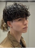 【arietta二瓶】シャドウパーマ×ラウンドマッシュ