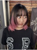 アンブレラ×コーラルピンク