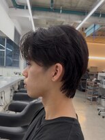 テンション(tension)&nbsp;メンズカットフェザーパーマニュアンスパーマ札幌バスセンター