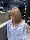 ミルクティーグレージュ/ミルクティーカラー/ケアブリーチ