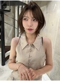 20代30代トレンドなレイヤーカットハッシュカットレイヤーボブ