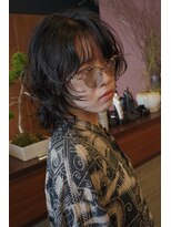 チヴォリ(CIVOLI) メガネに似合うパーマウルフ
