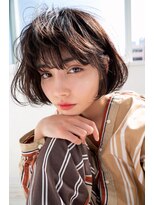 アンジェリカ 難波店(ANGELICA)&nbsp;ANGELICA ミニボブ　シースルーバング　フェザーボブ