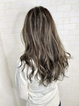 アルマヘア(Alma hair) アッシュブラウン☆ハイライト