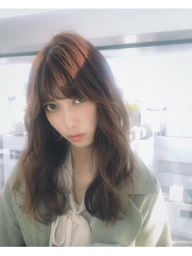 ラカーロ(La CARO) La CARO ふわっと動くゆるウェーブロング　by杉原