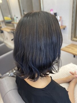 リータ ハッピーヘアライフ 久宝寺店(riita happyhairlife) ブルーブラック【riita】久宝寺