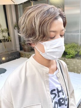 ヘアーメイクオズ(hair make O/S) 外国人風☆フォギーベージュ