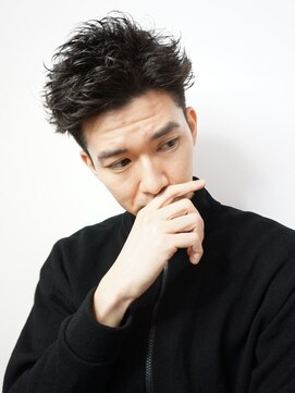 マイロ(mailo) 大人かき上げパーマ+ベリーショート