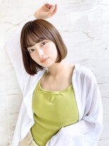 オーロ 緑地公園店(ORO)&nbsp;切りっぱなしぱつっとボブ