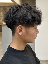 ニアウ 伊勢崎連取店(Niau)&nbsp;メンズマッシュパーマツイストスパイラルパーマ波巻きパーマ