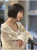 モードヘアミディアム×美髪【髪質改善/縮毛矯正】
