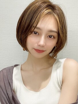 シルクレイ 新宿店(Silk-lei) 大人可愛い小顔ショート/美髪/フェイスフレーミング/新宿30代
