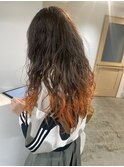 ボヘミアン×ビビッドオレンジ