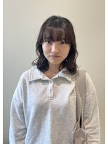 スタイル 茅ケ崎(STYLE)&nbsp;【ハクラ】ミディアム 緩めパーマ ニュアンスパーマ 毛先パーマ