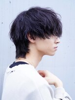 マッシュウルフ/波巻きパーマ/ツイストパーマ