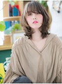 外国人風ショコラアッシュ小顔ネオウルフc5川口20代30代40代