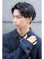 ノイセル 心斎橋(Noisyle)&nbsp;黒髪ニュアンスセンターパート