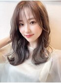 くびれ韓国風ヘア
