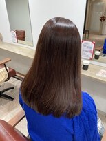 エイゼット バンビーニ 川越(AZ bambini) 【渡辺 渚】髪質改善メテオカラー×ストレート【川越】