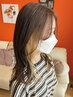 カット＋【ハイライトorインナー】＋ONカラー＋トリートメント￥14520～