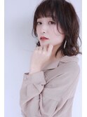 小顔イメチェン前髪◇似合わせカットミディ