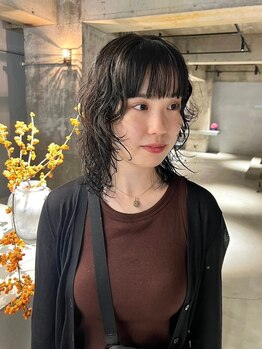 リール(rire)の写真/【乾かしただけで完成】抜け感×立体感でふわっと柔らかい印象に♪【大須/上前津】
