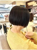 ショートボブ/髪質改善/白髪ぼかし/縮毛矯正/トリートメント/