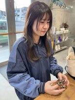 リコ(liko) グレージュ×顔まわりcut