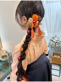 卒業式ヘアセット
