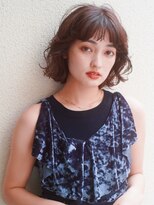 レジュアル(RESSUAL) イメチェンホワイトブロンド外ハネボブ美髪ワイドバング