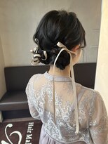 マリエプラス 金山店 ~ツインのお団子ヘア~かわいらしさUP!