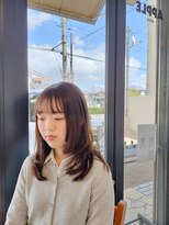 アップル マスガ APPLE masuga ミディアムレイヤーカット
