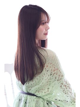 ヘアリゾート ブーケ(hair+resort bouquet) 20代/30代/40代/髪質改善×縮毛矯正×チェリーブラウン