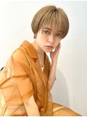 ココアベージュ/オリーブグレー/小顔[銀座]