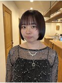 小顔ボブ