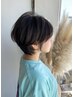 【西泰斗指名限定】こだわりショートカット+艶カラー+内部トリートメント