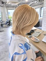 エイス 梅田 中津(Ace)&nbsp;ホワイトベージュ　ケアブリーチ